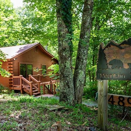 Mountain Spirit Cabin - Fireplace And Hot Tub Blue Ridge Exterior foto