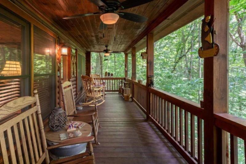 Mountain Spirit Cabin - Fireplace And Hot Tub Blue Ridge Exterior foto