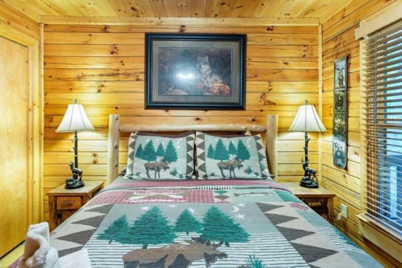 Mountain Spirit Cabin - Fireplace And Hot Tub Blue Ridge Exterior foto